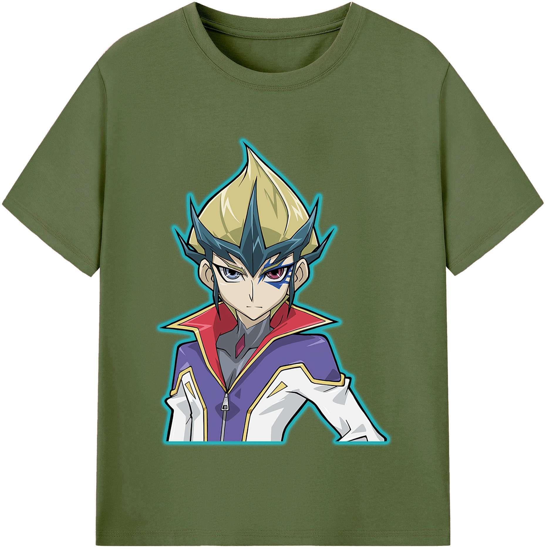 （画像用） 遊☆戯☆王 Yu-Gi-Oh! 綿100％半袖Tシャツ（フロントプリント）